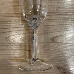 Vintage Estate Lenox Castle Garden Etched Wine Glass