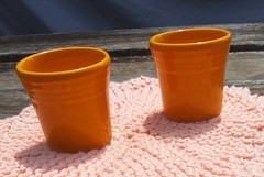 Fiestaware Shot Glass Butterscotch Set Of 2, Fiesta