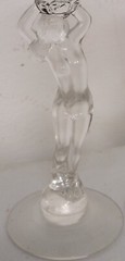 Cambridge Glass Nude Stem FOREST GREEN 1 oz Brandy Cordial Stemware #3011 Art