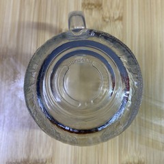 Vintage Arcoroc Canterbury Crocus Glass Coffee Tea Cup Mug France
