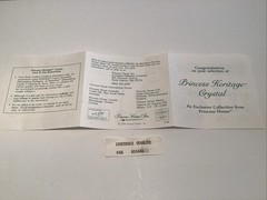 Princess House Heritage Crystal Dessert/Champagne Glasses #507 Set of 4 New