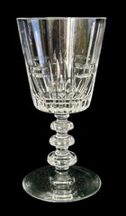 Vintage Rock Sharpe Crystal Liquor Cocktail Glass Single Stem 5oz 5″ Tall EUC
