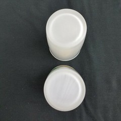 Handpainted Satin Glass/Frosted Glass Tumblers Set of 2 Black Eyed Susan COUNTRY