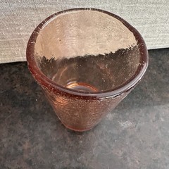 Fire and & Light Recycled Glass 12 oz Tumbler Copper 4.75″