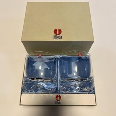 iittala Gaissa Tapio Wirkkala Rock Glasses Set of 2 From Japan W/Box