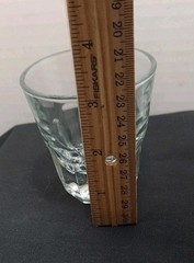 Anchor Hocking Sure Guard New Orleans Bar Shot Glass Bourbon Espresso USA