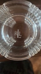 NEW – SET OF 4 RALPH LAUREN Lead Crystal GLEN PLAID HIGHBALL GLASSES