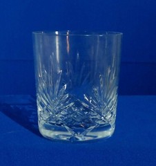 Crystal Clear Industries Essex Old Fashioned Cut Criss-Cross & Fan European