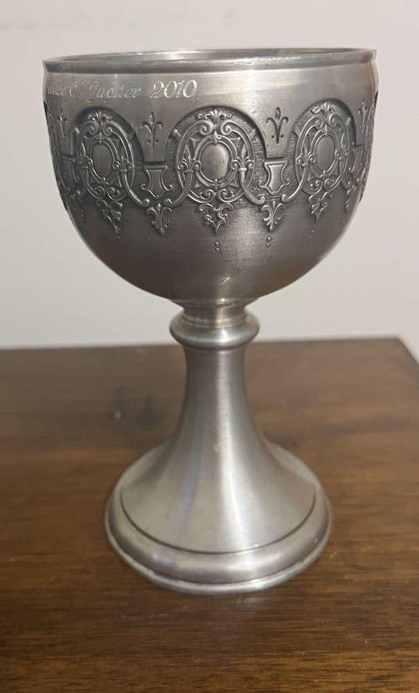 Pewter Residenz Wine Goblet – 6oz Measuring 5-1/2”, this goblet is made German