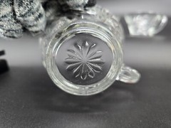 4 Piece Lot – Vintage Anchor Hocking Punch Cups – Star Of David Starburst