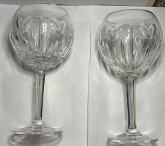 Waterford Crystal Millennium Collection Love Toasting Goblets Pair NIB 114910