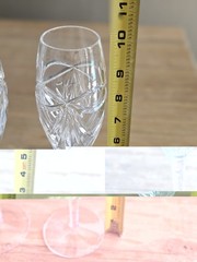 Waterford Crystal Champagne Toasting Flutes Heart Bow Celebration Set Of 2