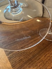 Villeroy & Boch TORINO Crystal Champagne Flutes – Set of 2 – 8.5″ Tall – Etched