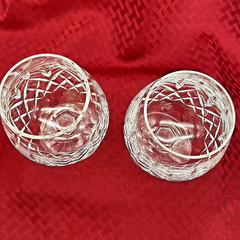 BEAUTIFUL WATERFORD LISMORE BRANDY SNIFTERS » MINT » SET OF 2 – 4SETS AVAIL