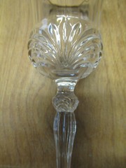 Royal Crystal Rock Italy AUREA GOLD Wine Glass 7 3/8″ Ribbed Clear 9 available