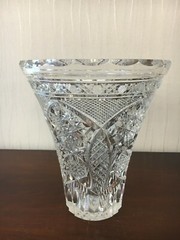 1 Vase / P I E C E U N I Q U E in Baccarat crystal