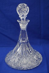 Ships Decanter UNK8527 8 1/4″, with Stopper, 11″ (G21)