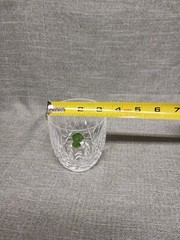 Waterford Crystal Kildare Old Fashioned 3 3/8″ Glass Made In Ireland Unused