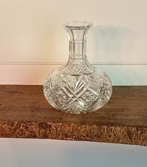 Hawkes-American Brilliant ABP Cut Glass ‘Cyprus’ Water or Wine Carafe-Signed