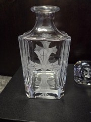 Chrome Hearts x Baccarat Glass Whiskey / Wine Decanter – Brand New