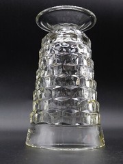 Vintage Fostoria American Pattern 6″ Crystal Clear Footed Iced Tea Glass/Tumbler
