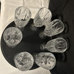7 – Shannon Crystal High Quality Lead Crystal Dublin Pattern – Ice Tea Glass 8″