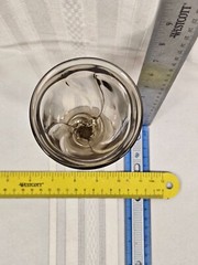 Noritake SWEET SWIRL Tawny Brown Wine Glass 6 3/4”