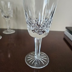 6 Waterford Lismore Wine Glasses 5.5″ Vintage