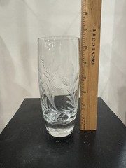 Luigi Bormoili Light & Music Cut Michelangelo Highball Glasses