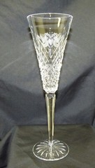 Waterford Crystal 12 Days of Xmas 10 1/4″ Champagne Flute 2 Turtle Doves Alana