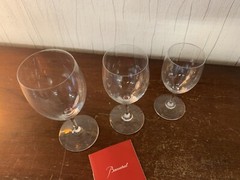 Perfect Service in Baccarat Crystal (price for 36 pieces)
