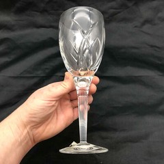 1ct Waterford Crystal Wine Glass John Rocha 9″ Signed Signature Stemware 100490