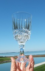 2 Fostoria Heritage Footed Iced Tea / Water Glasses 7.25″ x 3.25″ 10oz.