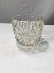 Anchor Hocking Covered Marmalade or Jelly Jar – Pineapple Fan – Royal Ruby Lid