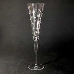 WATERFORD Marquis MINI STAR CHAMPAGNE FLUTE, Etched Blown Crystal, 6 OZ,