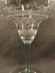 Vtg Sombrero Line Cristal D’arques- Margarita Glass 7.5″ Drink Glass Tall Stem
