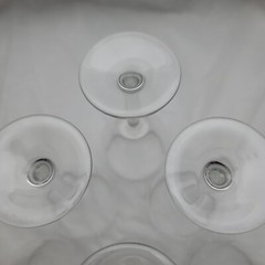 GUC ARC Crystal Wine Glass Set – Set Of 6 – Merlot Chardonnay Cabernet Riesling