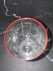 Vintage SANTA BARBARA Recipe Glass FRENCH CABARET DANCER American Men’s HUMOR