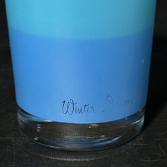 Bartlett-Collins Four Seasons Ombré 5” Glass Tumblers Vintage Set Of 4*