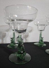 Margarita Glasses Cristal d’Arques Durand Siesta Pattern – Set of 4
