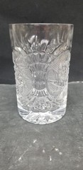 VTG FOSTORIA STOWE 1974-1982 GLASS TUMBLER 5 1/8″