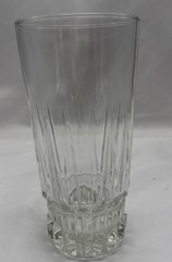 Cristal d’Arques Villeneuve Barcelona Crystal Highball Tumblers Set 3 France 6in
