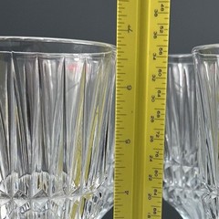70s Fostoria SET (8) Crystal Heritage 2887 Goblets Glasses Party Holiday VTG