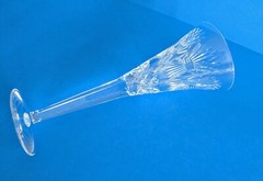WATERFORD Crystal Millennium Prosperity Series Champagne Flute: 8.2″ Tall, 6oz