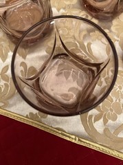 vtg libbey Imperial plum set of 4 old fashioned glasses 12 oz