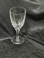 Atlantis CRYSTAL water goblet in the Castello pattern. 7 &1/2″ MINT