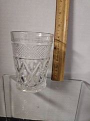 Vintage Imperial Cape Cod Tumbler 4″ Flat