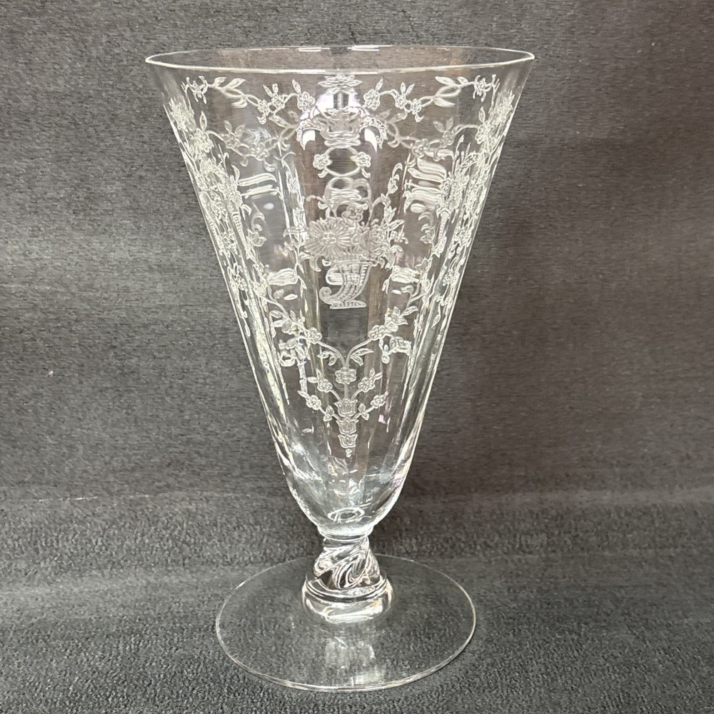 Fostoria MAYFLOWER Iced Tea Glass 6 3/8 inches