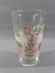 Vtg Pfaltzgraff Set Of 4 Cap May 16oz Glasses Floral Pattern Discontinued