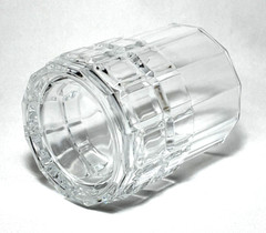 CRISTAL D’ARQUES ~ Set (4) Early 10 Oz. Clear OLD FASHIONED GLASSES (Moondance)